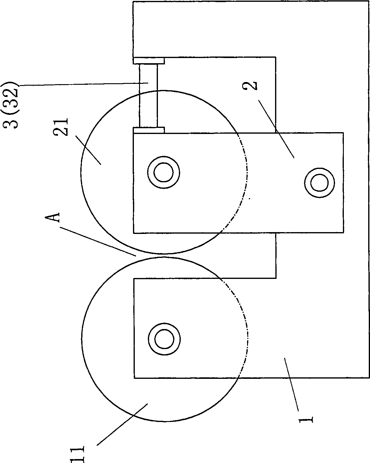 Cereal particle hardness measurement method and its hardness measurement instrument