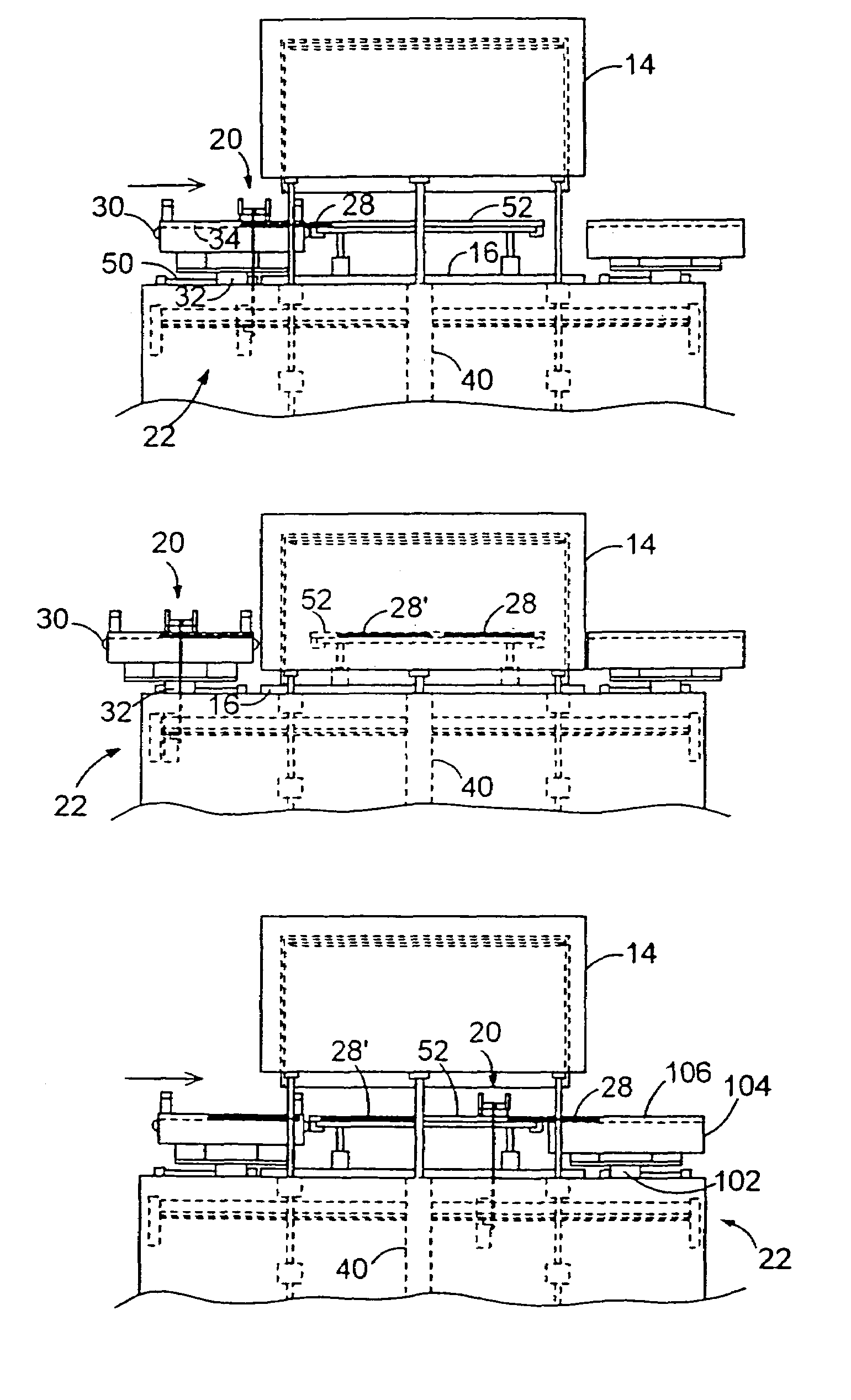 High throughput plasma treatment system