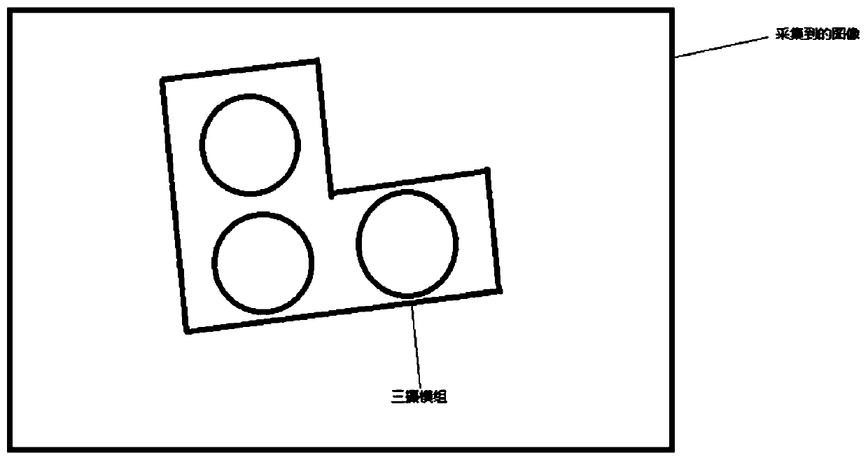 Camera module positioning method and system based on computer vision