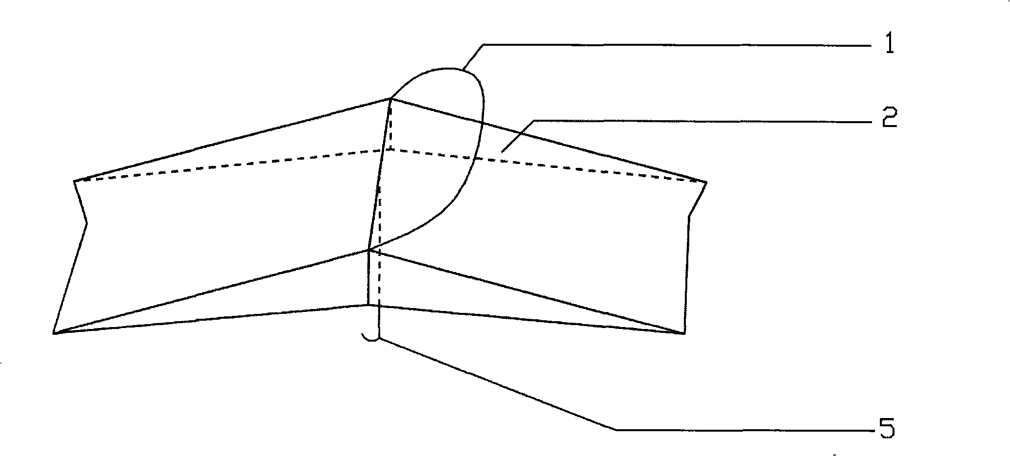 Trap for perfect insect of diamondback moth