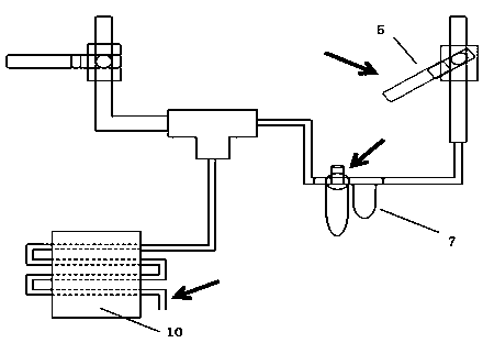 Die leakage detection device