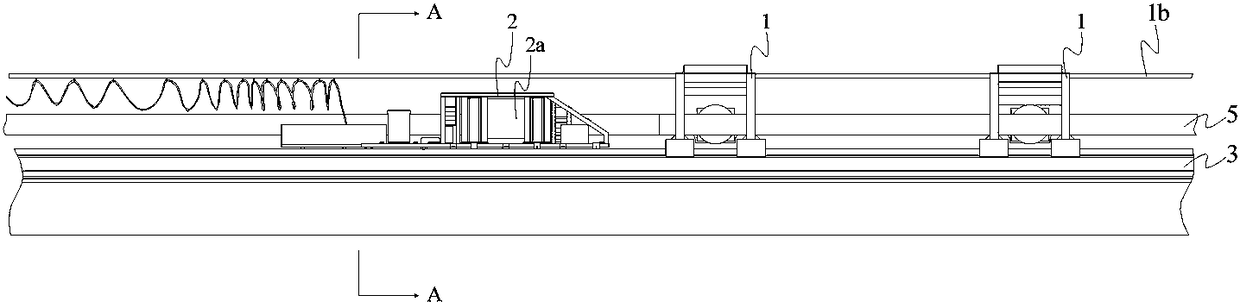 Contact rail detecting system and using method thereof