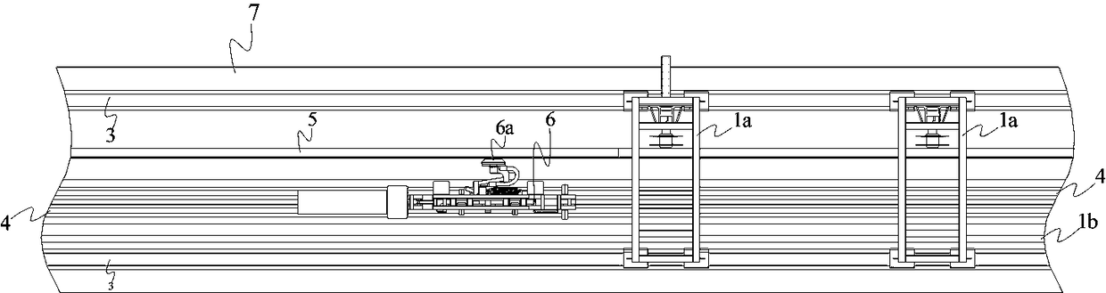 Contact rail detecting system and using method thereof