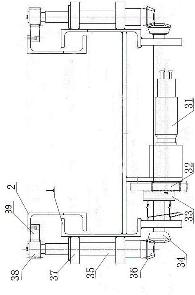 Automatic marine telescopic accommodation ladder