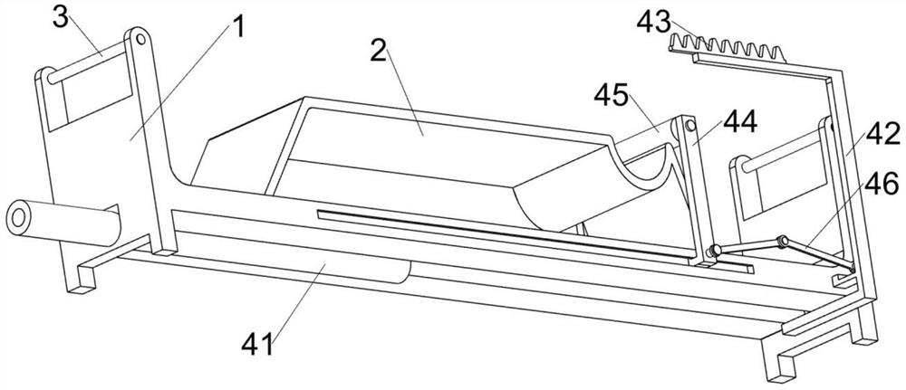 Moxa floss rolling rod strip forming device capable of automatically dispensing moxa paper