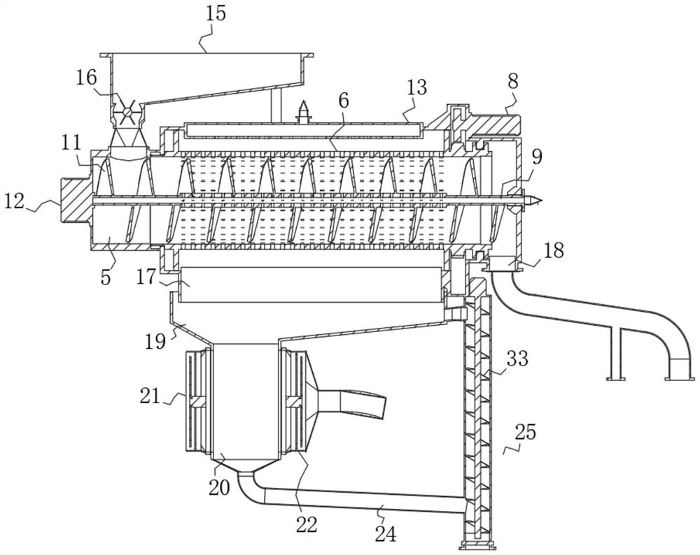 Camellia oleifera fruit shelling and screening processing method and equipment