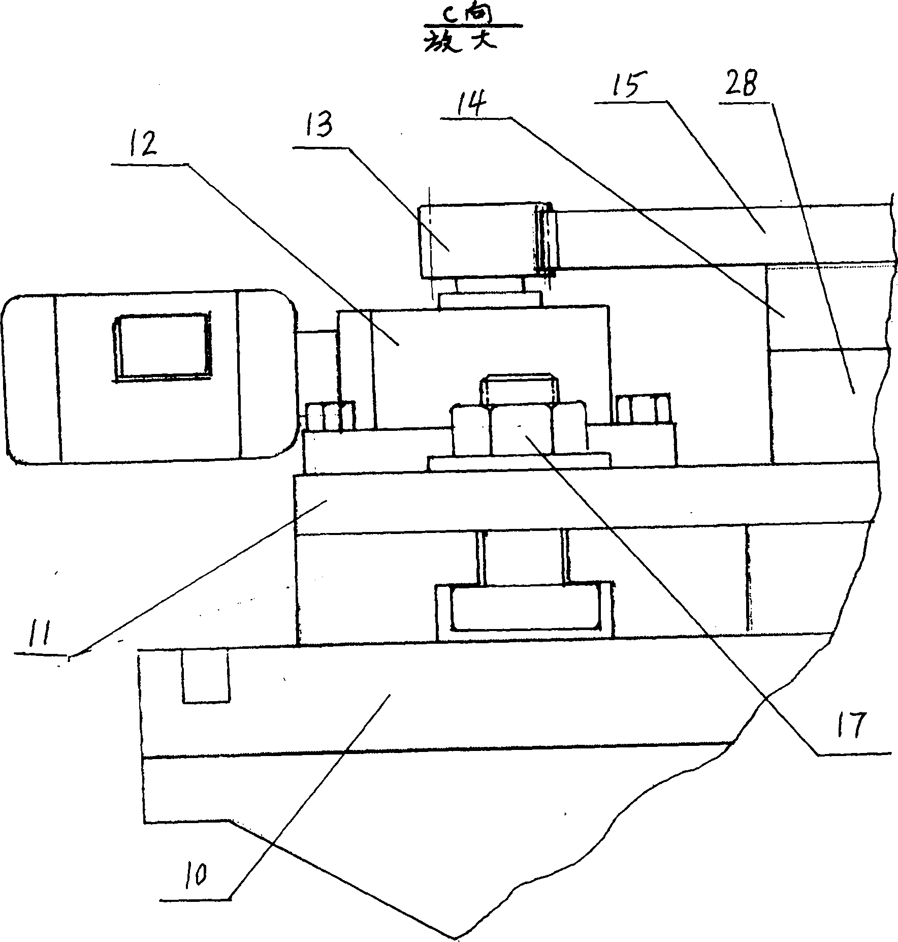 Dual-lifting-mechanism universal milling machine