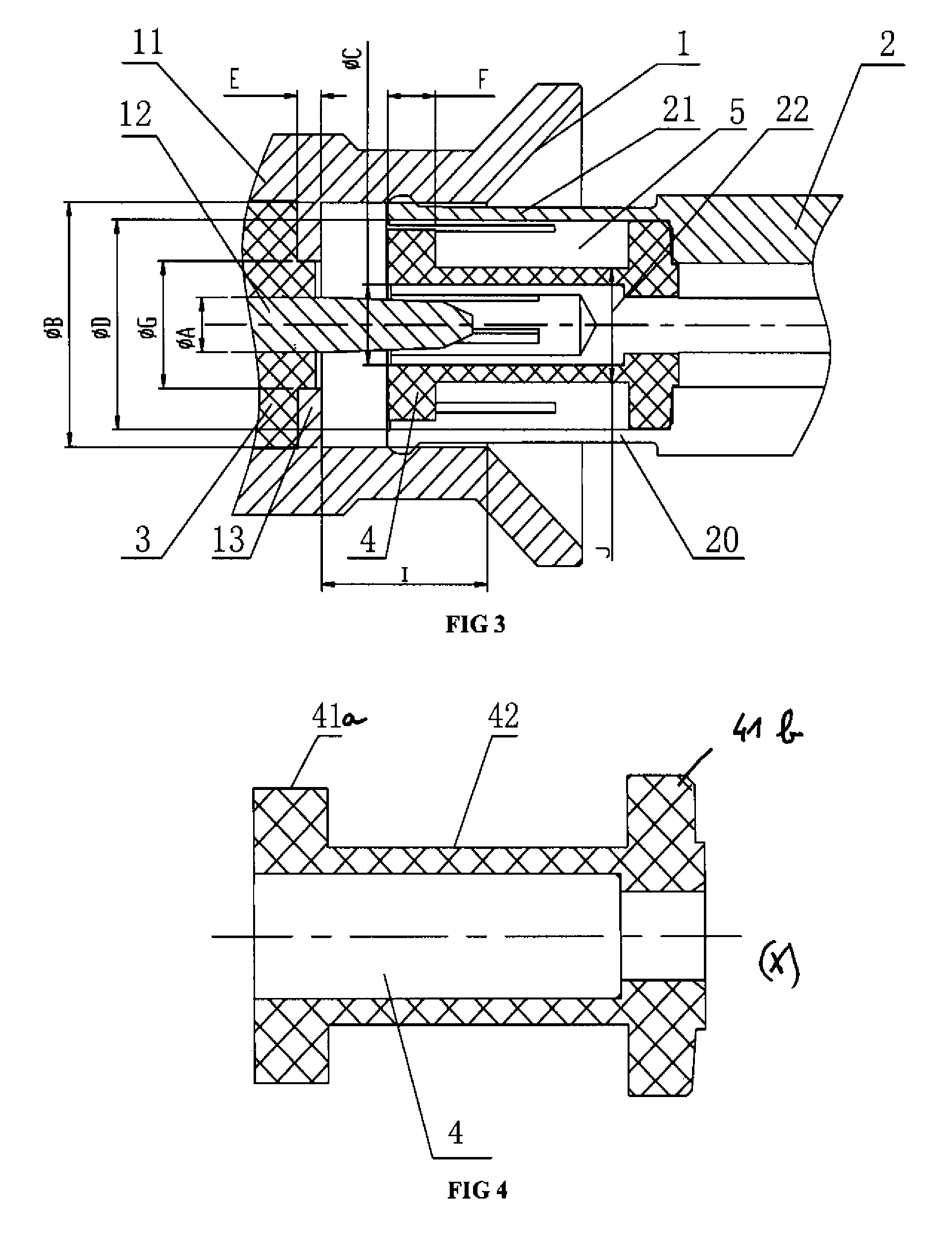 RF coaxial connector