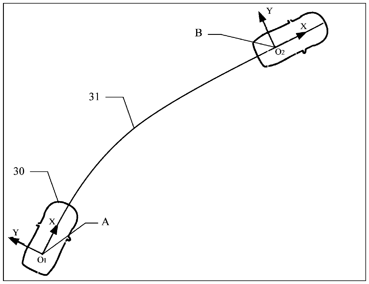 Locating method and device of moving object and electronic equipment