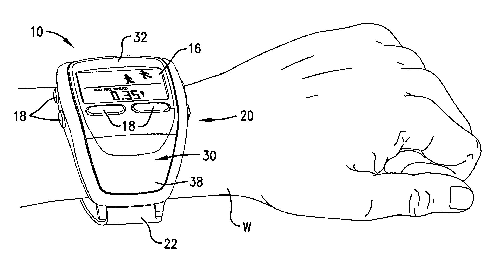 Portable personal training device