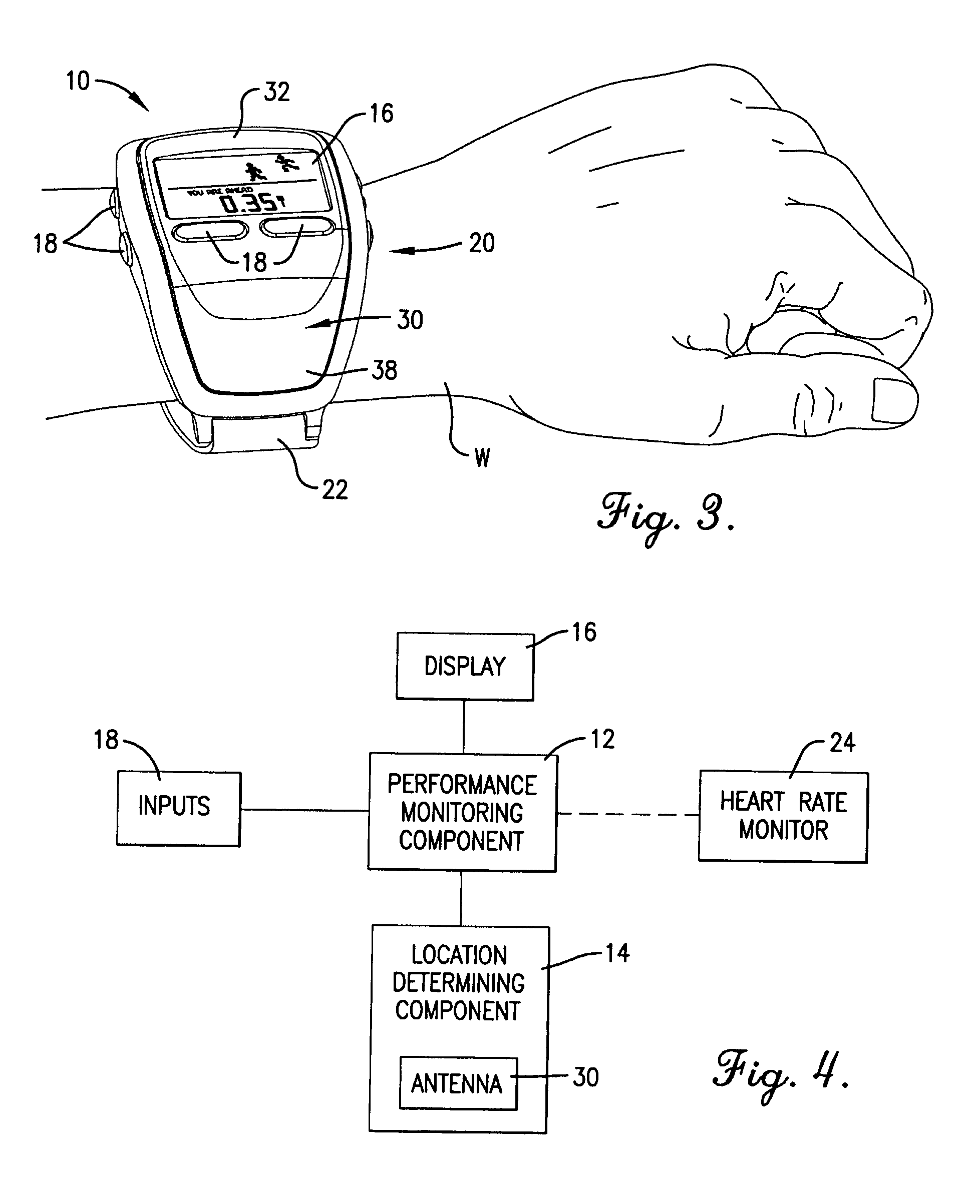 Portable personal training device