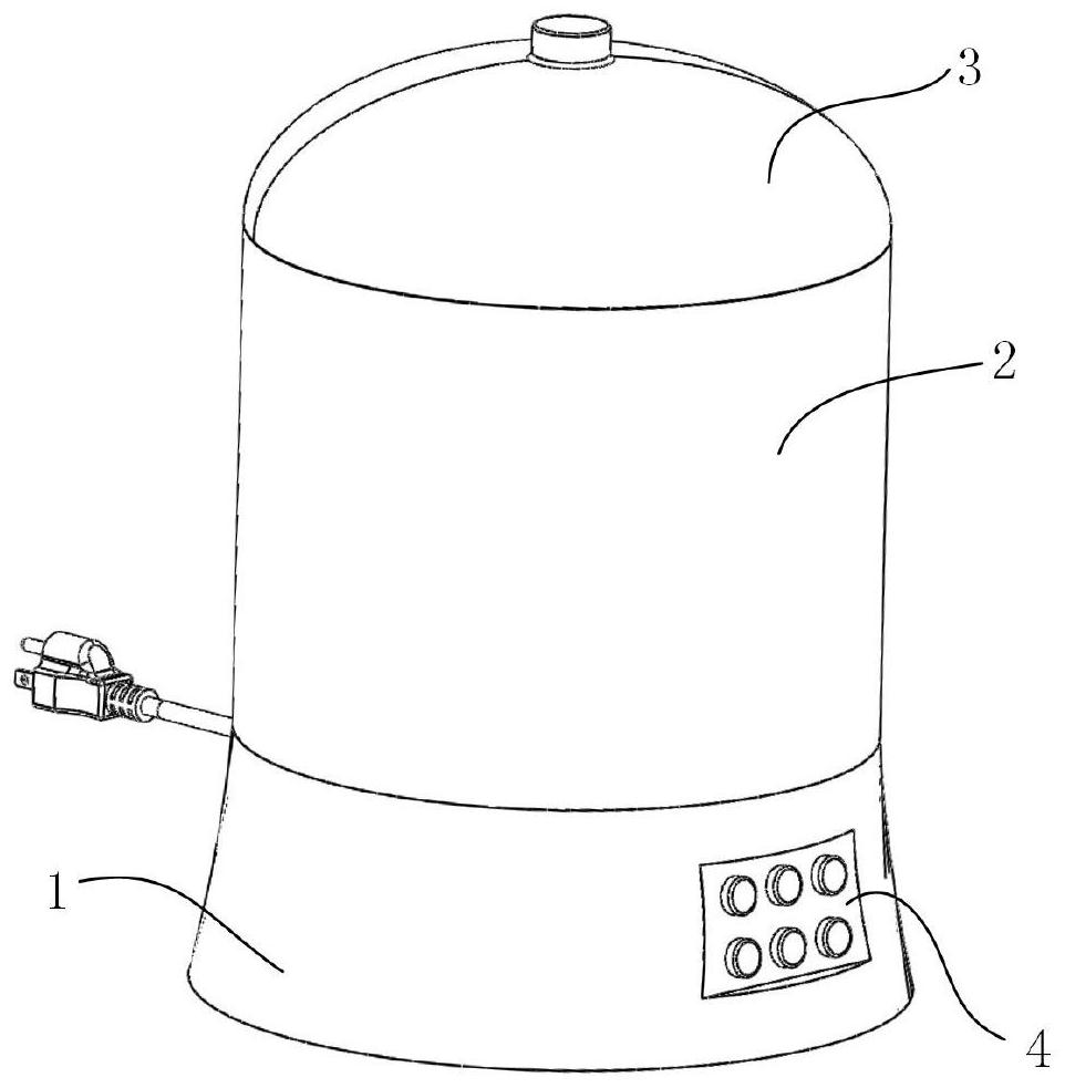 A baby bottle disinfection device based on low temperature plasma