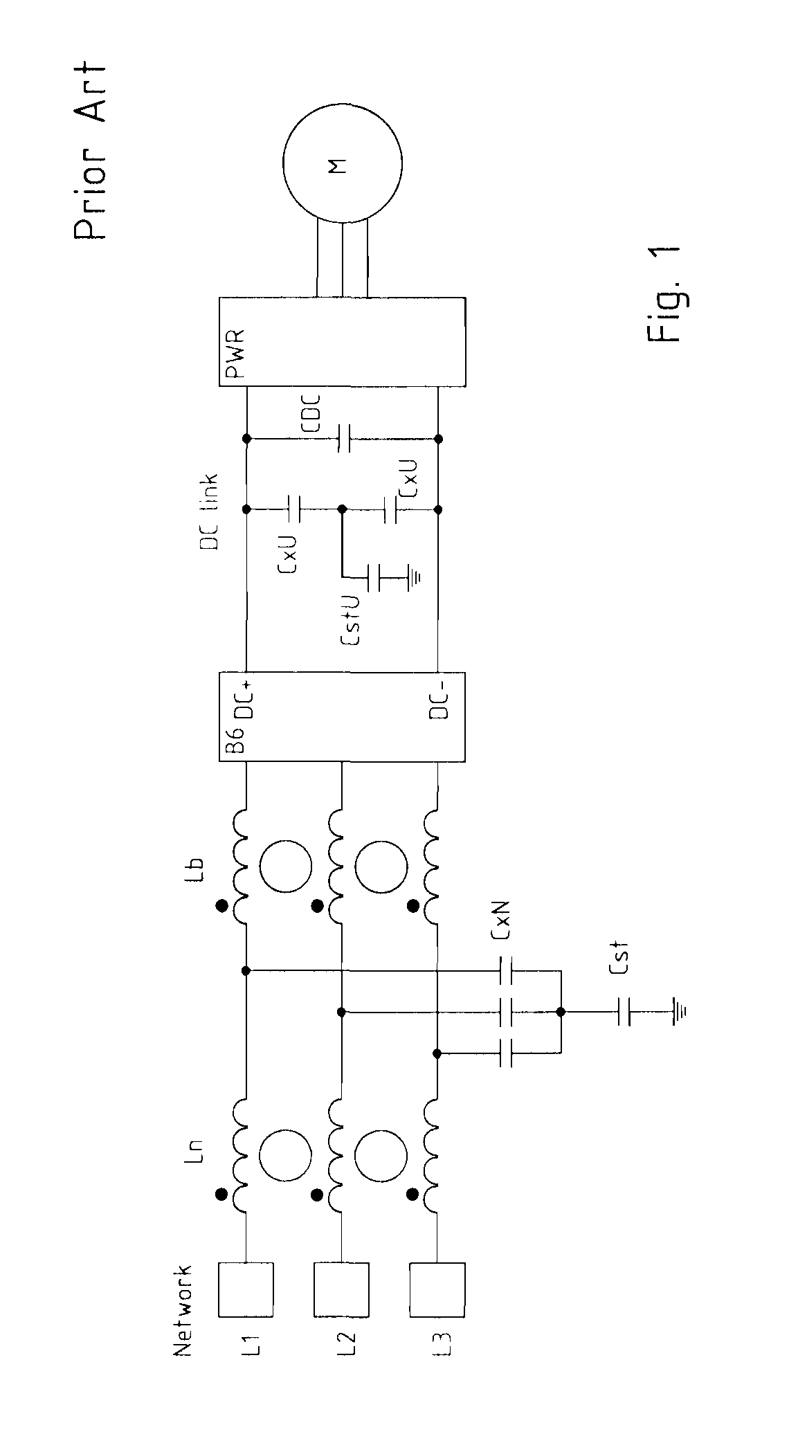 Active emc filter