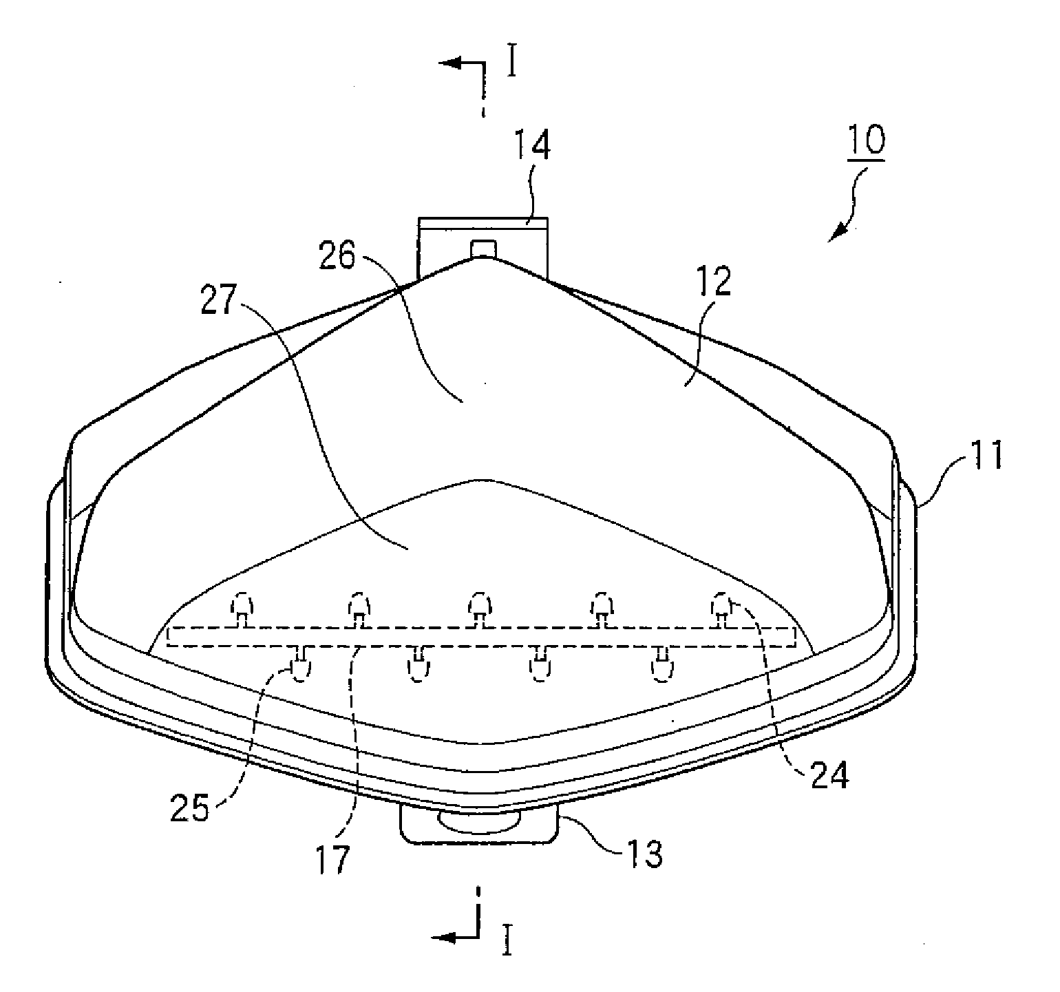 Tail lamp structure