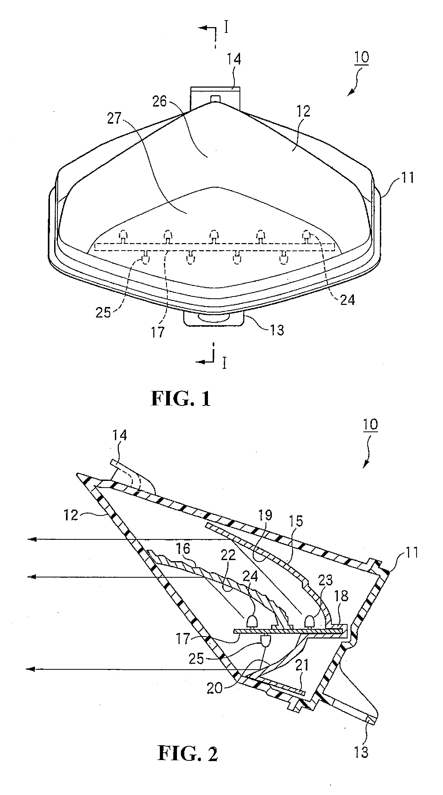 Tail lamp structure