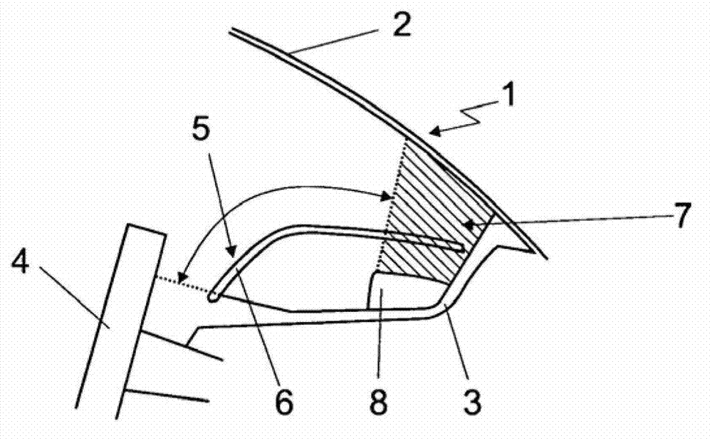 Apparatus for displaying information in a motor vehicle