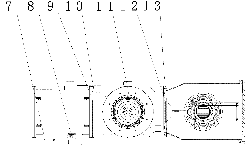 On-site calibration equipment of integrated electric power voltage transformer