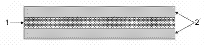 Preparation method of composite membrane for lithium ion battery