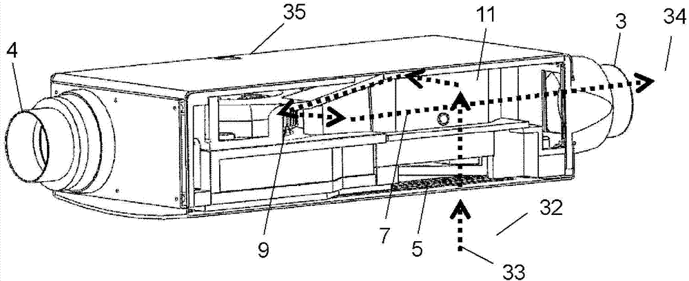 Supply and exhaust ventilation device