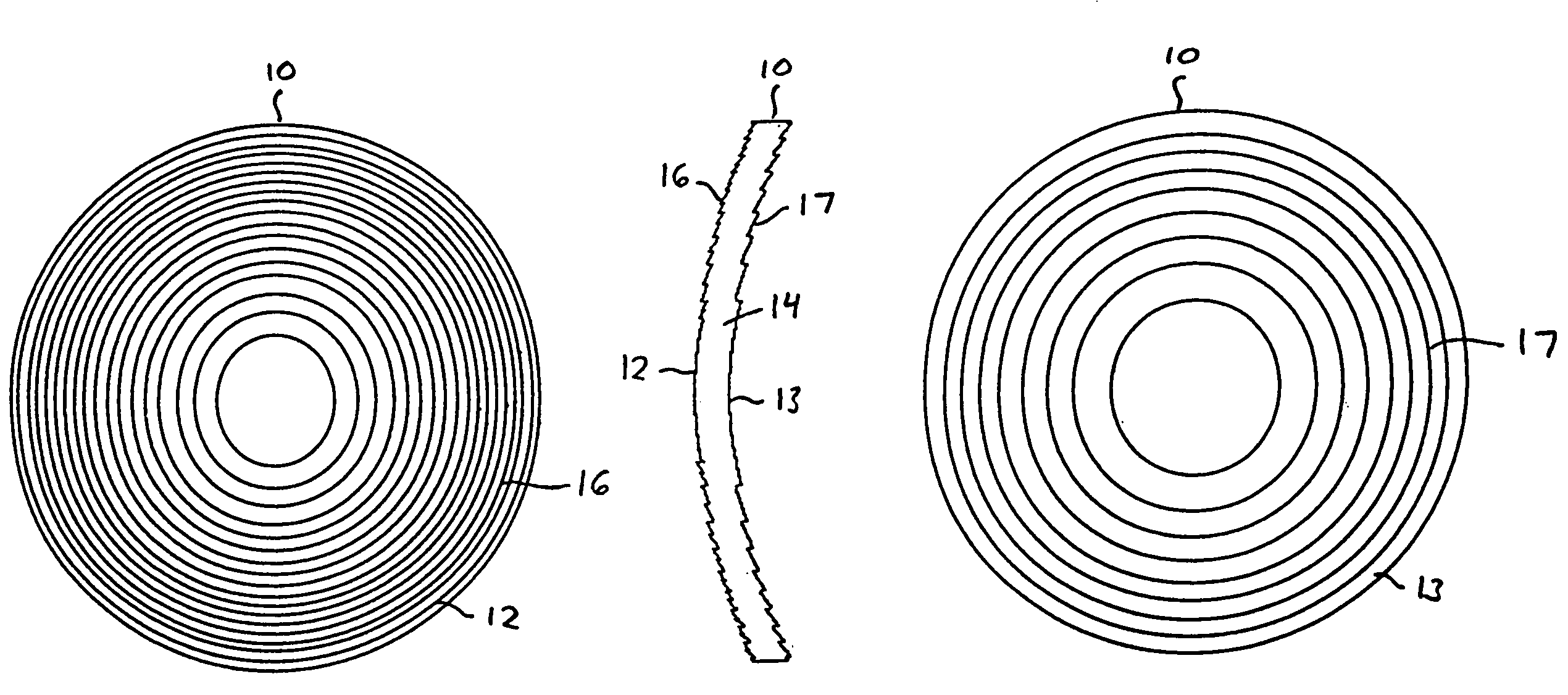 Diffractive lenses for vision correction