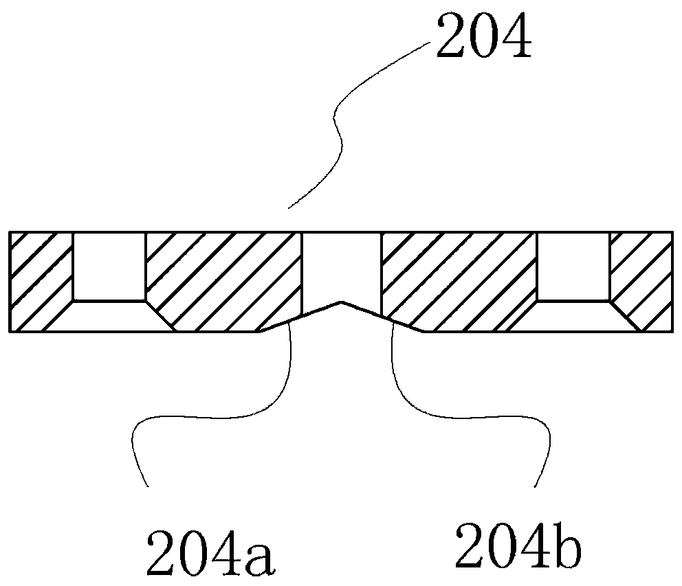 Mechanical width detection unit and shape detection device