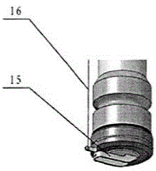 Seawater sampling site suction filtration device