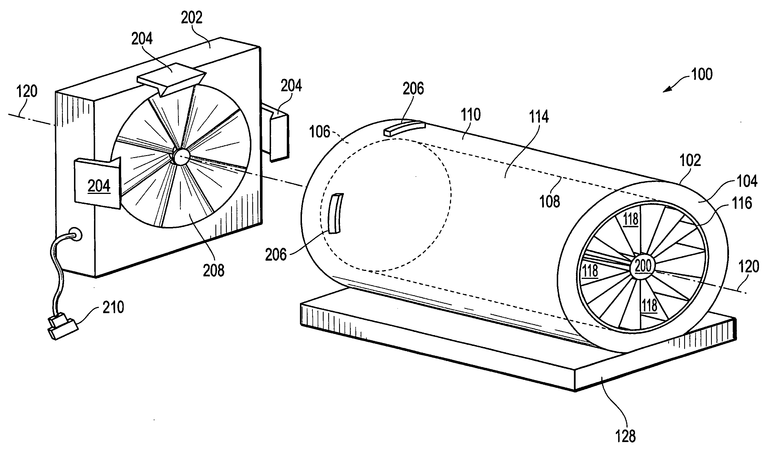 Heat sink for distributing a thermal load