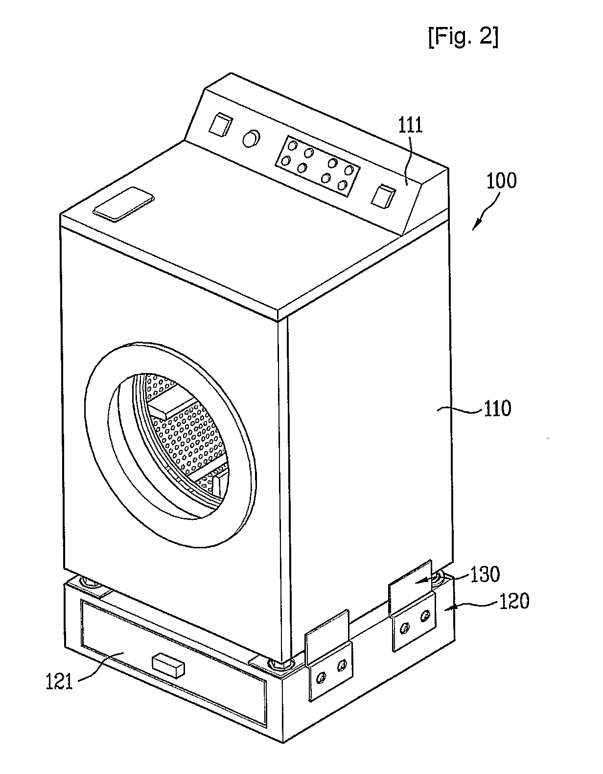 Multiple laundry treating machine