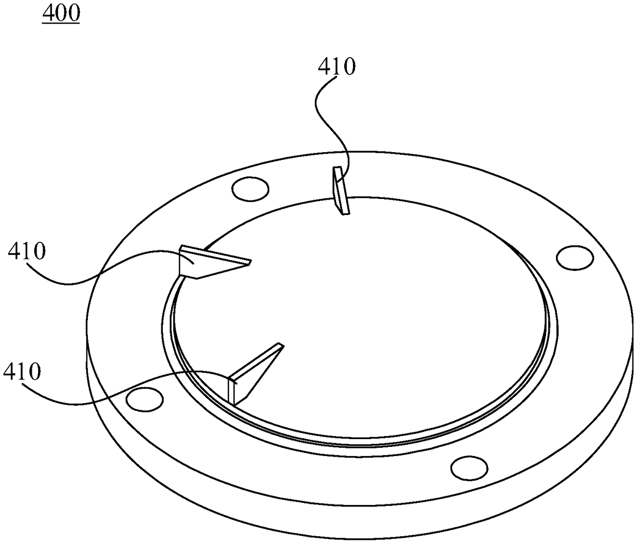 Gas-liquid separator and heat exchange equipment