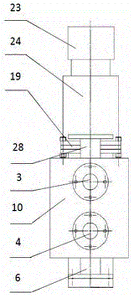 Quantitative mixing device for liquid fuel of vehicle engine