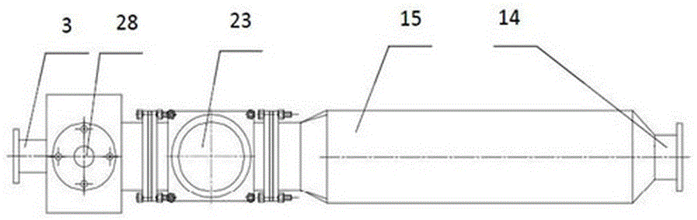 Quantitative mixing device for liquid fuel of vehicle engine