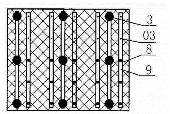 Method for performing anchoring and grouting reinforcement inside deep well soft rock gob-side entry retaining