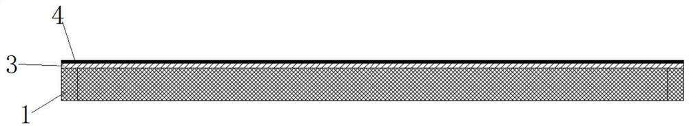 Cross-page panoramic photographic paper and preparation process thereof