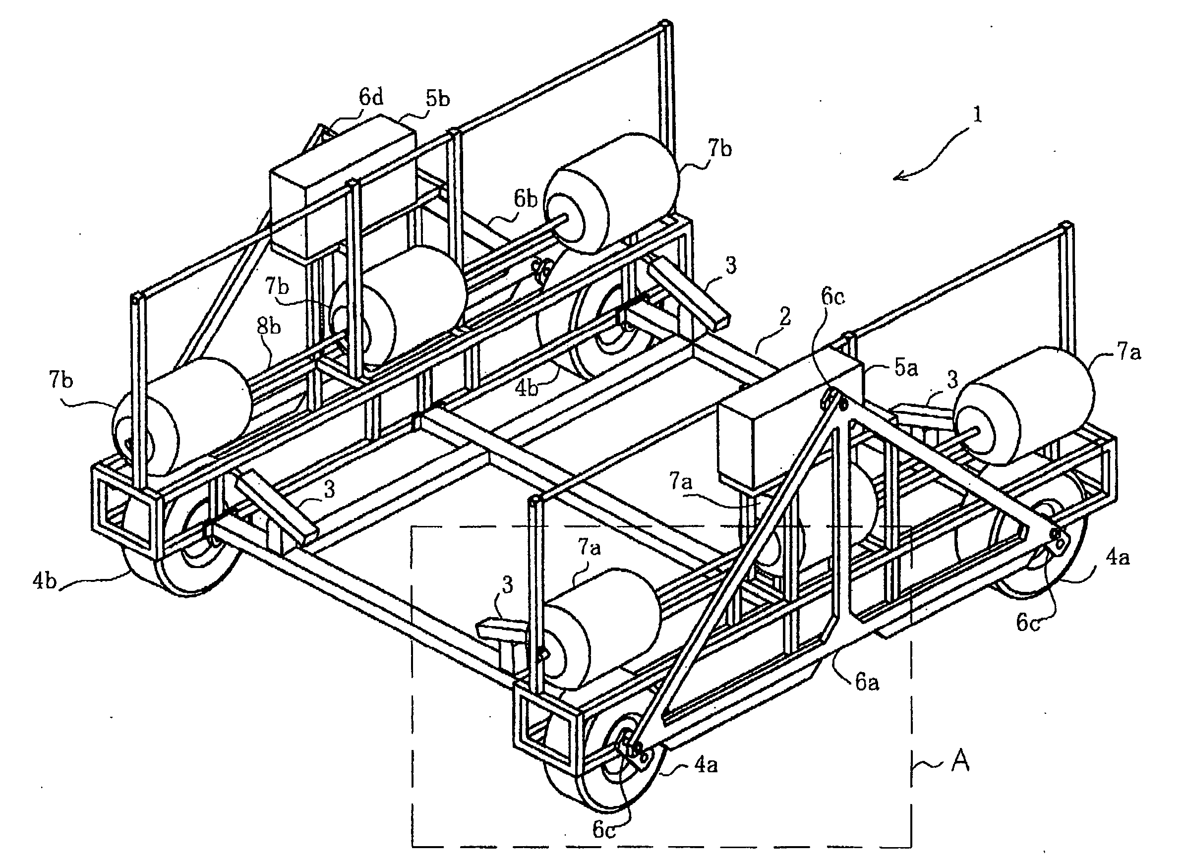 Self-propelled platform for watercraft