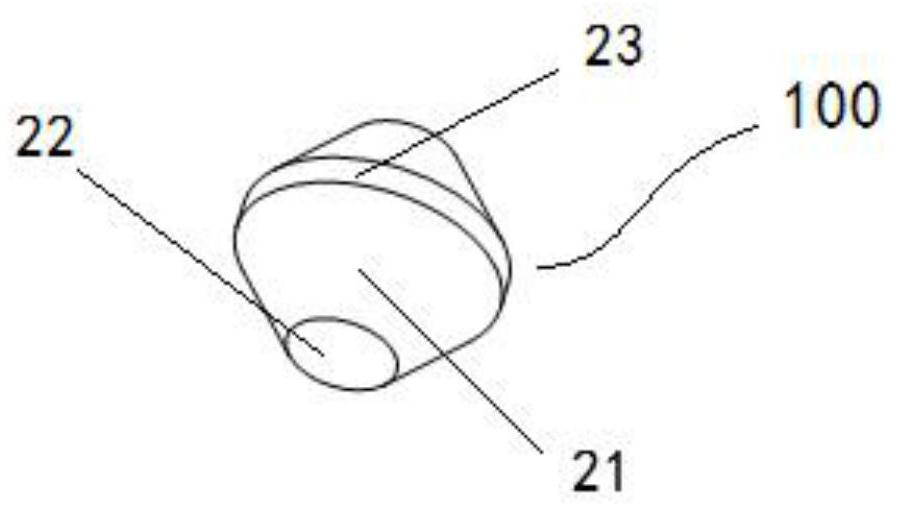 Large-bearing-capacity high-rigidity double-cone-roller rolling guide rail pair