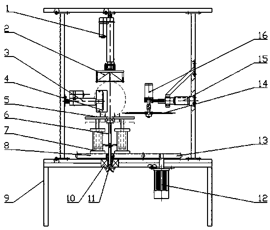 An automatic coconut green processing machine