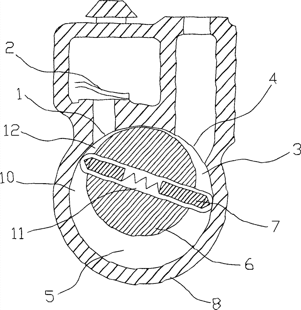 Sliding-vane rotary vacuum pump