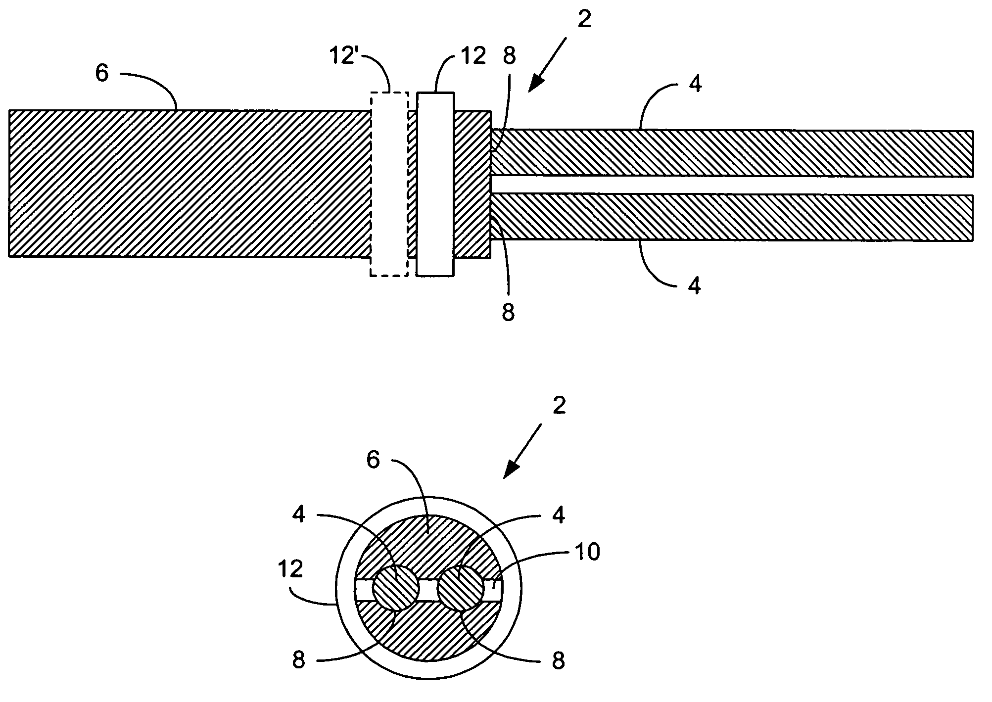 Gas tight electrical connections with shape memory retainers