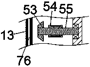 Movable charging pile with emergency protection circuit device