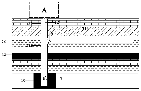 Method for microwave heating reducing of composite strong mine pressure of thick and hard top plate and left coal pillar