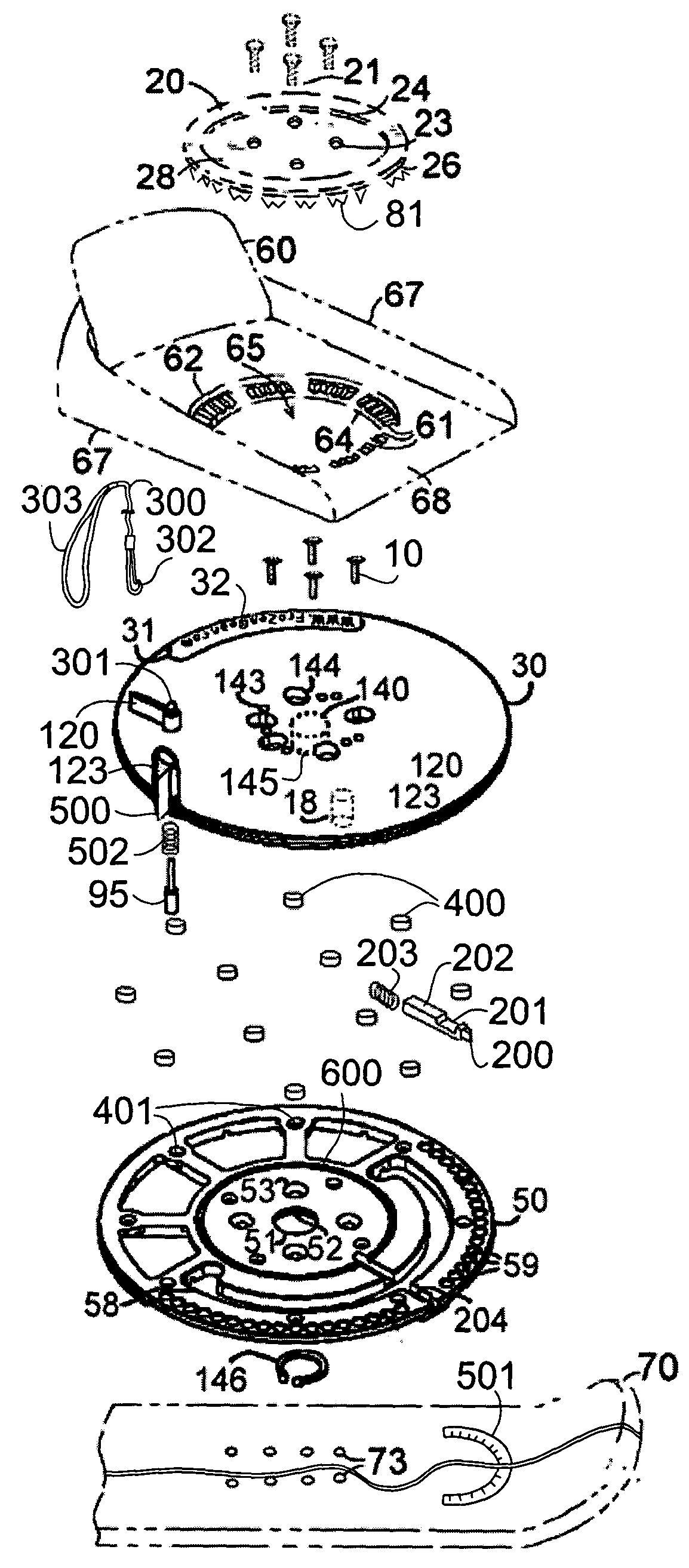 Adjustable rotatable sportsboard boot binding