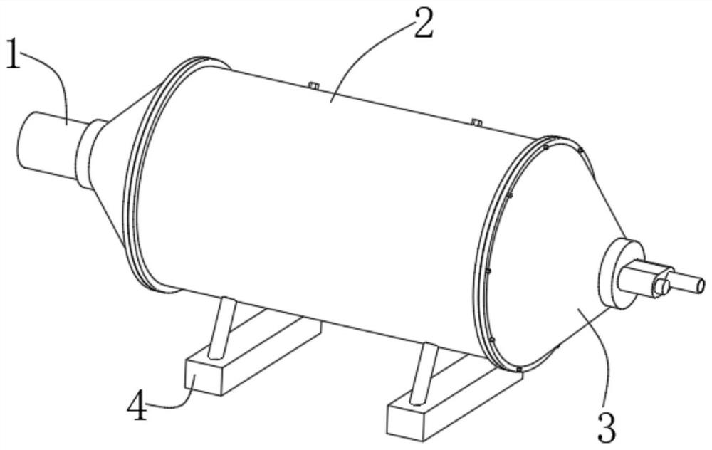 Tail gas incinerator of sulfur recovery, waste heat utilization and tail gas treatment integrated device