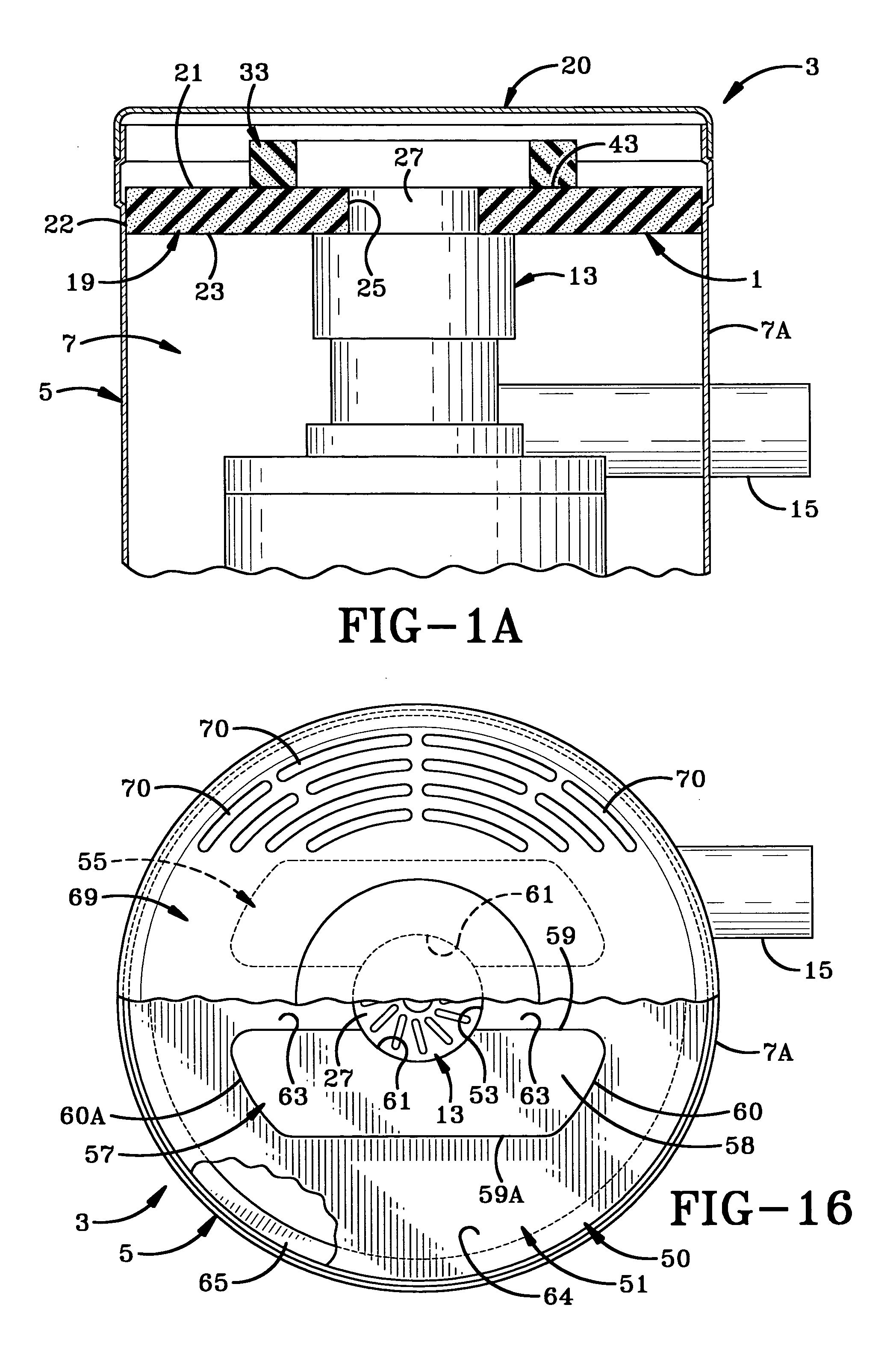 Acoustic foam sound reducer for vacuum power unit