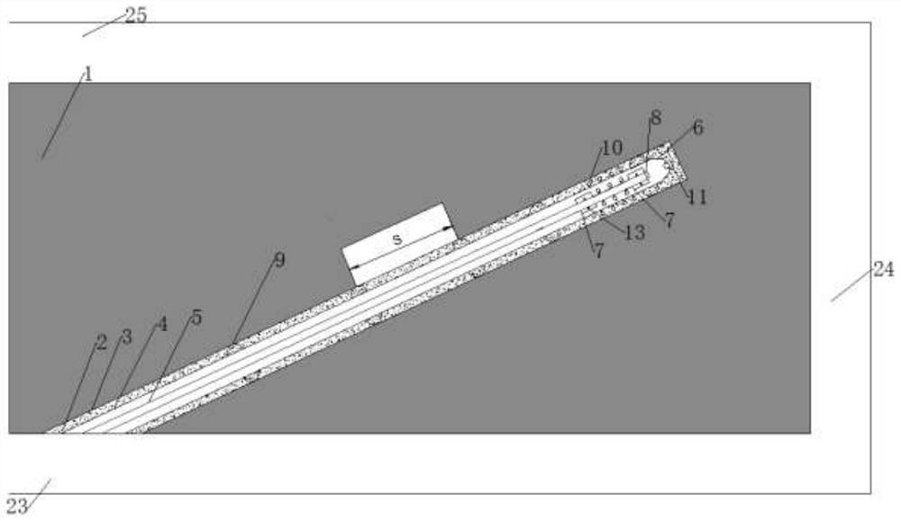 Long-drilled long-hole coal seam sub-stage fracturing enhancement and gas extraction method in underground coal mines