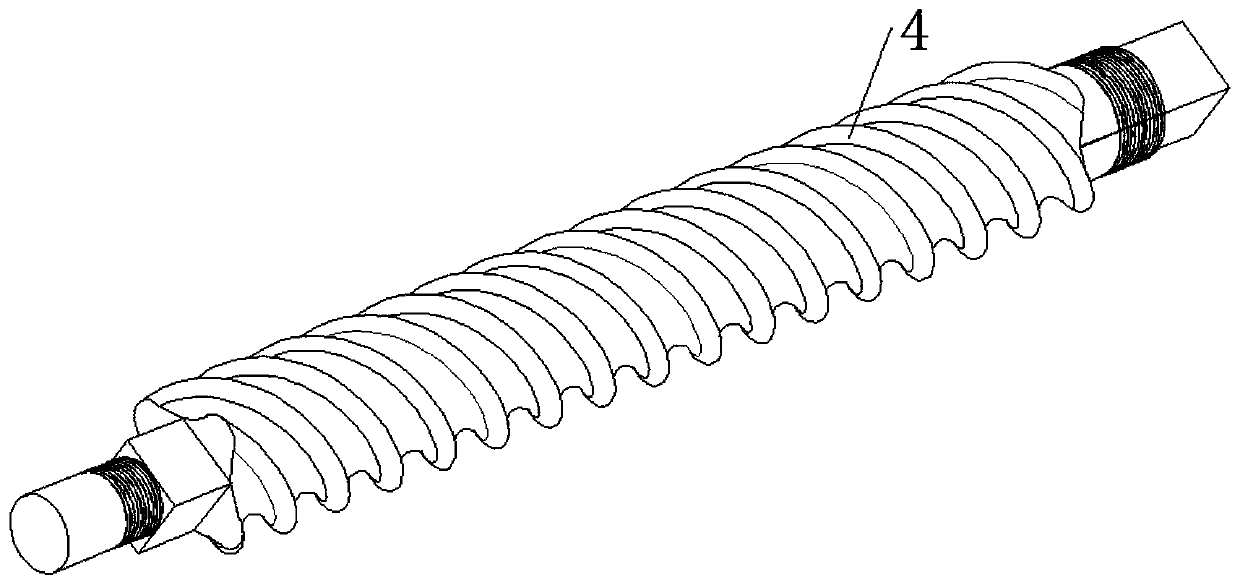 Assembly type screw drill metal stator and axial machining and assembling process thereof