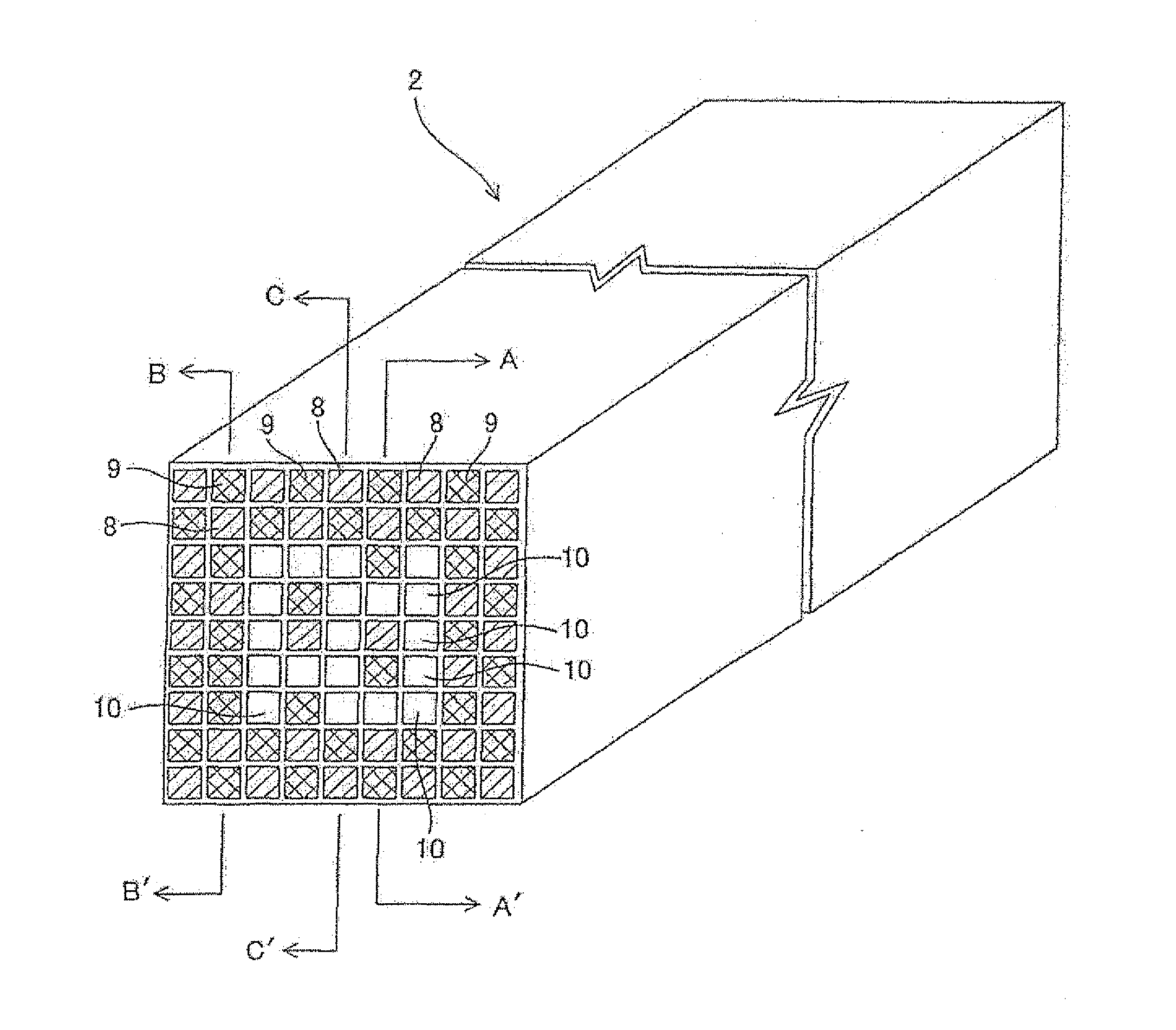 Partially plug-less dpf