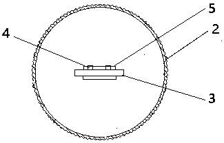 LED lamp tube capable of emitting light by 360 degrees