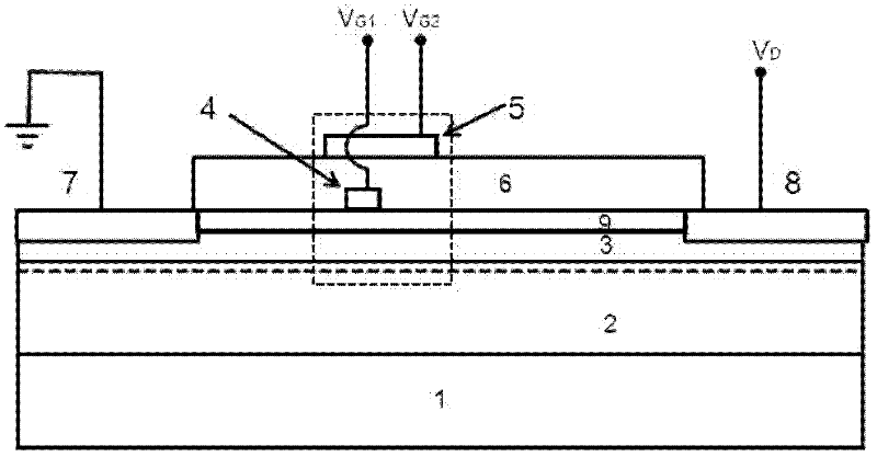 III nitride MISHEMT device