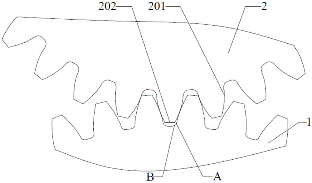 Test method and test device for gear tooth root bending fatigue durability