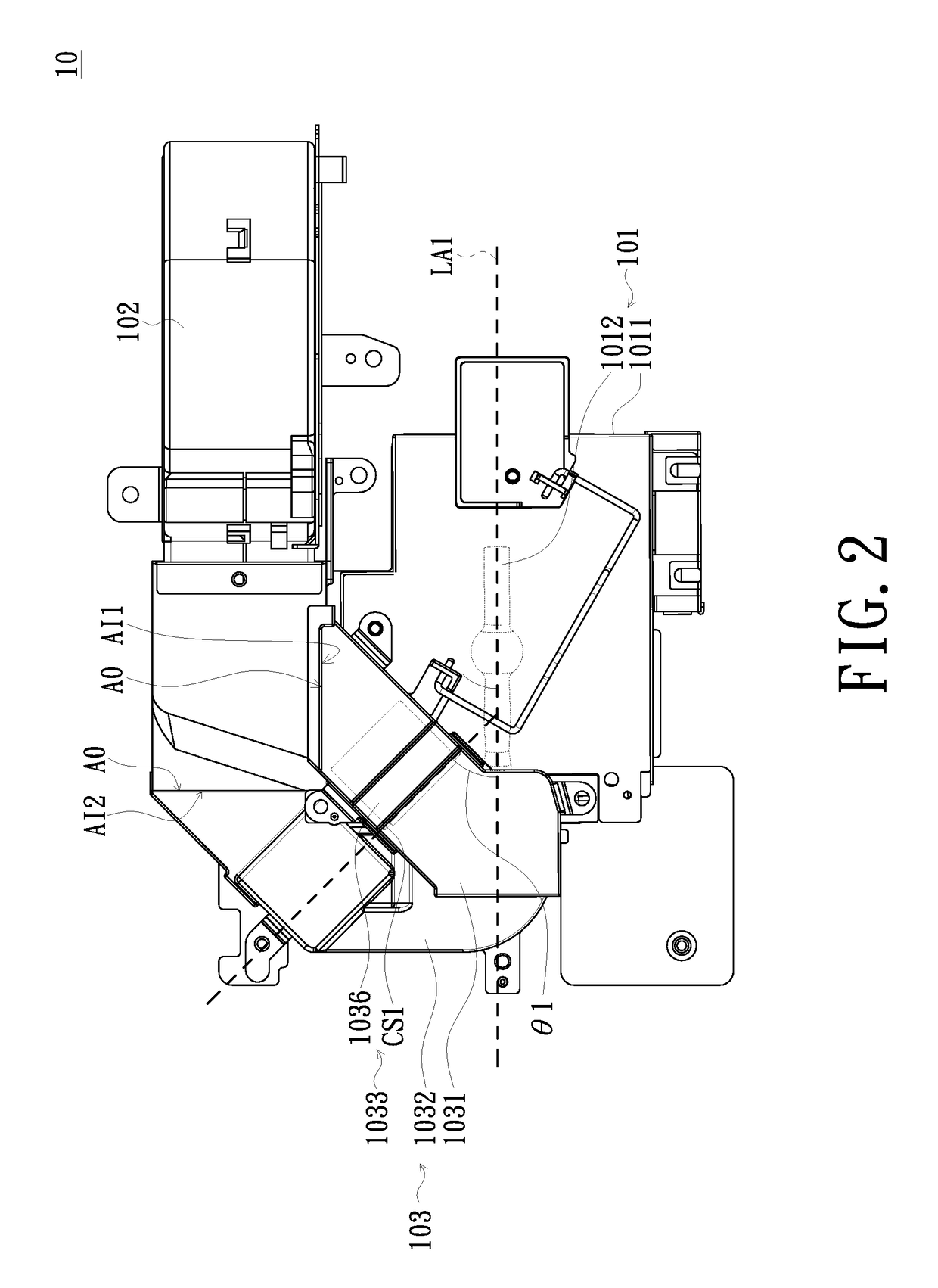 Projector and light source module